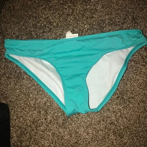 Teal bathing suit bottoms